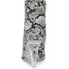 image:imageAllegra K Womens Snakeskin Printed Ankle Boots Pointed Toe Wedge Clear Heels BootsBlack White Snake