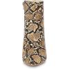 image:imageAllegra K Womens Snakeskin Printed Ankle Boots Pointed Toe Wedge Clear Heels BootsBrown Snake