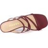 image:imageAllegra K Womens Strappy Block Heels Slide Heel SandalsBurgundy