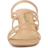 image:imageAllegra K Womens Strappy Block Heels Slide Heel SandalsNude