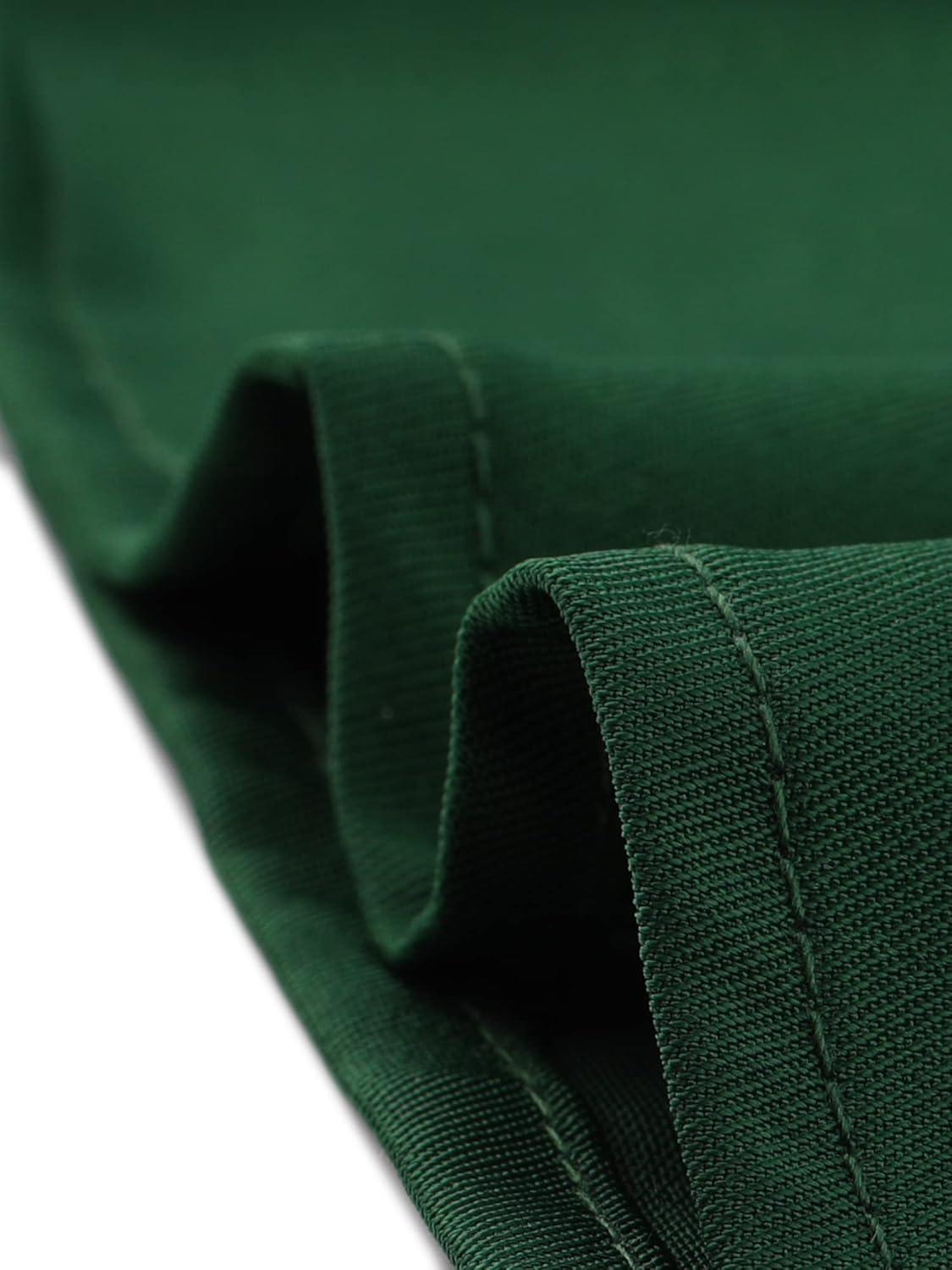 image:imageAllegra K Womens Vintage Peter Pan Collar Lace Up Button Down A Line DressGreen