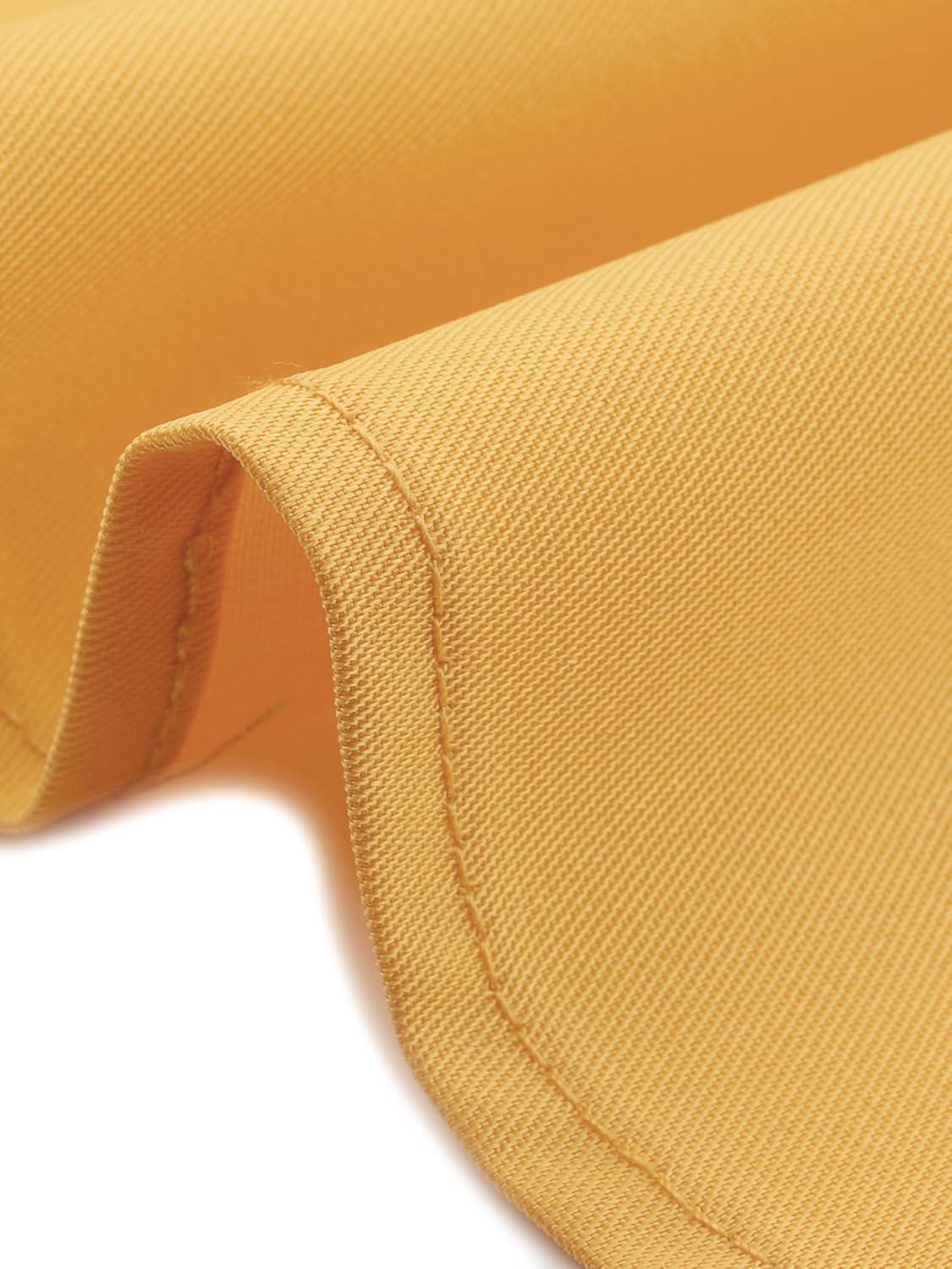 image:imageAllegra K Womens Vintage Peter Pan Collar Lace Up Button Down A Line DressYellow