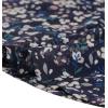 image:imageAllegra K Womens Floral Printed Spring Summer Flare Short Sleeve Laceup V Neck Chiffon DressNavy Blue