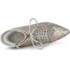 image:imageAllegra K Womens Glitter Pointed Toe Block Heel Halloween Ankle BootsColorful