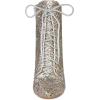 image:imageAllegra K Womens Glitter Pointed Toe Block Heel Halloween Ankle BootsColorful