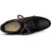 image:imageAllegra K Womens Round Toe Lace Up Chunky Heels Ankle BootiesBlack
