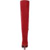 image:imageAllegra K Womens Thigh High Boots Lace Up Stiletto Heel Over Knee High BootsRed