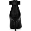 image:imageAllegra K Back Zip Stiletto Heel Pointy Toe Booties for WomenBlack