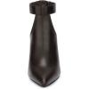 image:imageAllegra K Back Zip Stiletto Heel Pointy Toe Booties for WomenDark Brown