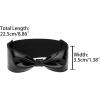 image:imageAllegra K Women Ankle Straps Leather Bowknot Detachable Elastic Shoe Strap Band for HeelsBlack