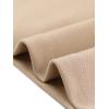 image:imageAllegra K Womens Bodycon Dresses Round Neck Long Sleeve Casual Work Outfits Peplum Sheath DressKhaki
