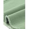 image:imageAllegra K Womens Casual Jean Skirt Back Slit Raw Hem Stretch High Waist Denim SkirtsLight Green