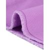 image:imageAllegra K Womens Casual Jean Skirt Back Slit Raw Hem Stretch High Waist Denim SkirtsLight Purple