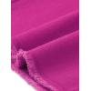image:imageAllegra K Womens Casual Jean Skirt Back Slit Raw Hem Stretch High Waist Denim SkirtsPlum Purple