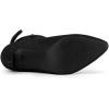 image:imageAllegra K Womens Pointed Toe Stiletto Heel Ankle BootsBlack