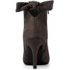 image:imageAllegra K Womens Pointed Toe Stiletto Heel Ankle BootsCoffee