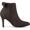 image:imageAllegra K Womens Pointed Toe Stiletto Heel Ankle BootsCoffee