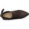image:imageAllegra K Womens Pointed Toe Stiletto Heel Ankle BootsCoffee
