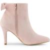 image:imageAllegra K Womens Pointed Toe Stiletto Heel Ankle BootsDustpink