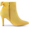 image:imageAllegra K Womens Pointed Toe Stiletto Heel Ankle BootsYellow