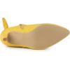image:imageAllegra K Womens Pointed Toe Stiletto Heel Ankle BootsYellow