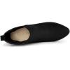 image:imageAllegra K Womens Round Toe Chunky High Heels Ankle Chelsea BootsBlack