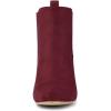 image:imageAllegra K Womens Round Toe Chunky High Heels Ankle Chelsea BootsBurgundy