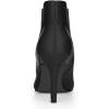 image:imageAllegra K Womens Stiletto Heel Pointed Toe Chelsea BootiesBlack