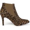 image:imageAllegra K Womens Stiletto Heel Pointed Toe Chelsea BootiesBrown