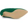 image:imageAllegra K Womens Stiletto Heel Pointed Toe Chelsea BootiesEmerald Green