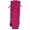 image:imageAllegra K Womens Stiletto Heel Pointed Toe Chelsea BootiesHot Pink