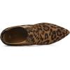 image:imageAllegra K Womens Stiletto Heel Pointed Toe Chelsea BootiesLeopard