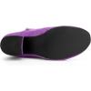 image:imageAllegra K Womens Stiletto Heel Pointed Toe Chelsea BootiesPurple