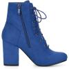 image:imageAllegra K Womens Stiletto Heel Pointed Toe Chelsea BootiesRoyal Blue