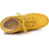image:imageAllegra K Womens Stiletto Heel Pointed Toe Chelsea BootiesYellow