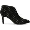 image:imageAllegra K Womens V Cutout Pointed Toe Heel Ankle BootsBlack