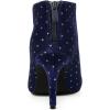 image:imageAllegra K Womens V Cutout Pointed Toe Heel Ankle BootsBlue