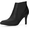 image:imageAllegra K Womens Stiletto Heel Pointed Toe Chelsea BootiesBlack