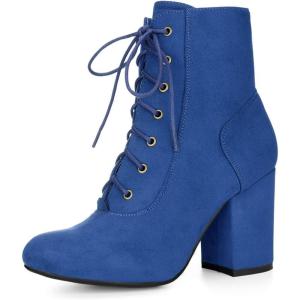 image:imageAllegra K Womens Stiletto Heel Pointed Toe Chelsea BootiesRoyal Blue