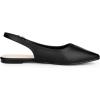 image:imageAllegra K Womens Pointed Toe Pumps Slingback Flat PumpsBlackbuckle