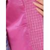 image:imageAllegra K Tweed Blazer for Womens Notch Lapel Long Sleeve 2025 Fall Elegant Business Casual JacketHot Pink