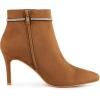image:imageAllegra K Womens Bling Rhinestone Pointed Toe Stiletto Heels Ankle BootsBrown