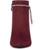 image:imageAllegra K Womens Bling Rhinestone Pointed Toe Stiletto Heels Ankle BootsBurgundy