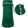 image:imageAllegra K Womens Bling Rhinestone Pointed Toe Stiletto Heels Ankle BootsEmerald Green