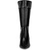 image:imageAllegra K Womens Boot Pointed Toe Kitten Heel Boots Knee High BootsBlack