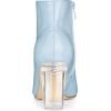 image:imageAllegra K Womens Clear Heel Pointed Toe Chunky Heels Ankle BootsSky Blue