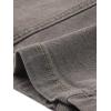 image:imageAllegra K Womens Denim Dresses Spring Summer Button Down 34 Sleeve 2026 Jean Mini DressGrey