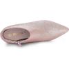 image:imageAllegra K Womens Glitter Pointed Toe Stiletto Heel Ankle BootsLight Pink
