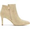 image:imageAllegra K Womens Glitter Pointed Toe Zipper Stiletto Heel Ankle BootsGold