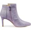 image:imageAllegra K Womens Glitter Pointed Toe Zipper Stiletto Heel Ankle BootsPurple Blue